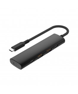 Fuj:tech Slim 5-Port USB-C Hub, 100 W PD
