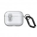Apple AirPods Pro 3 PECL seeria PC+TPU kate konksuga selge Apple AirPods Pro 3 PECL seeria PC+TPU kate konksuga selge