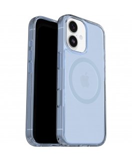OtterBox Symmetry Clear MagSafe чехол для iPhone 17, Silver Glade