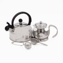 La Cafetiere Teapot with a Strainer 600ml Black
