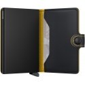 Secrid Miniwallet Matte - Wallet, Black/Yellow Secrid Miniwallet Matte - Wallet, Black/Yellow