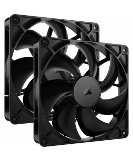 Corsair RS140 Tietokonekotelo Tuuletin 14 cm musta 2 kpl