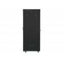 Lanberg FF01-8227-23BL телекоммуникационная стойка 27U Отдельностоящая стойка Черный