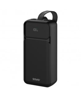 Savio BA-10 power bank 10000 mAh Black