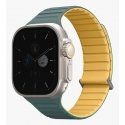 Uniq Revix Evo Strap Green, Yellow Silicone, Stainless steel