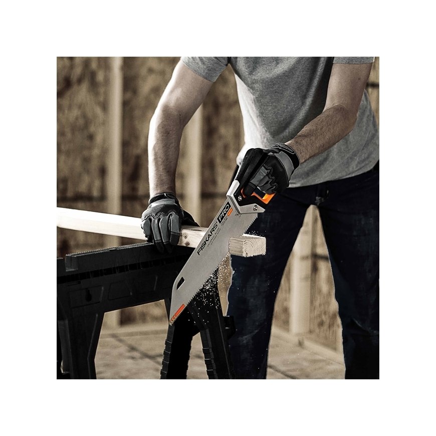 Fiskars Pro PowerTooth Metālzāģis 38 cm Melns, Sudrabs, Dzeltens – 2