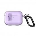 Apple AirPods Pro 3 PECL Series PC+TPU Cover with Hook Purple Apple AirPods Pro 3 PECL Series PC+TPU Cover with Hook Purple