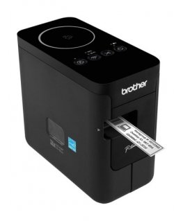 PRINTLINE compatible tape with Brother, TZE-S251, 24mm, black print/white backing, extra adhesive.
