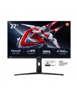Xiaomi Monitor G27 Pro tietokoneen litteä näyttö 68,6 cm (27") 2560 x 1440 pikseliä Wide Quad HD LED musta