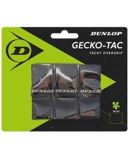 Teniso raketete ülemine käepide GECKO-TAC 3tk must