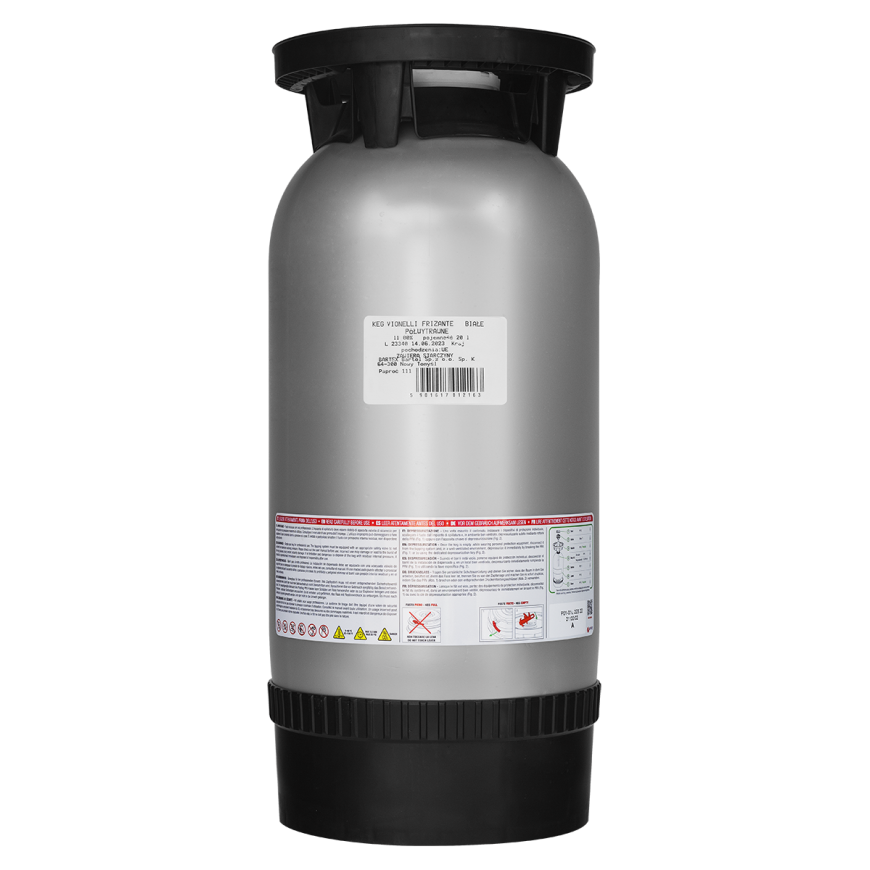 Sparkling wine LE CONTESSE Bianco Frizzante, 10.5%, 20 l, KEG – 2