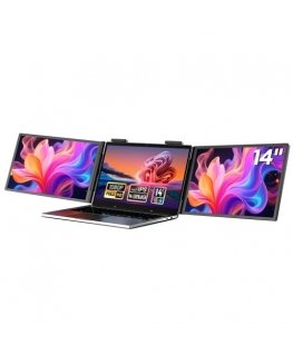 Монитор ZEUSLAP ZB14 - Full HD | IPS | 2x 14"