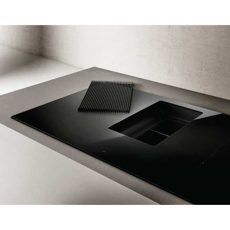 Elica NikolaTesla Prime S Black Built-in 83 cm Zone induction hob 4 zone(s) Built-in hood – 2