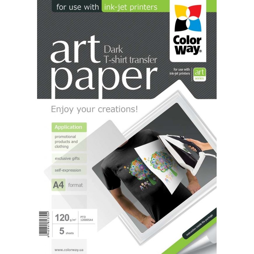 Colorway PTD120005A4 siirtopaperi