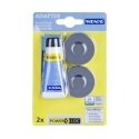 Power-Loc connecting parts, adapter - base for Classic Plus series, WENKO Power-Loc connecting parts, adapter - base for Classic Plus series, WENKO