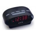 Ices ICR-210 Clock Black Ices ICR-210 Clock Black