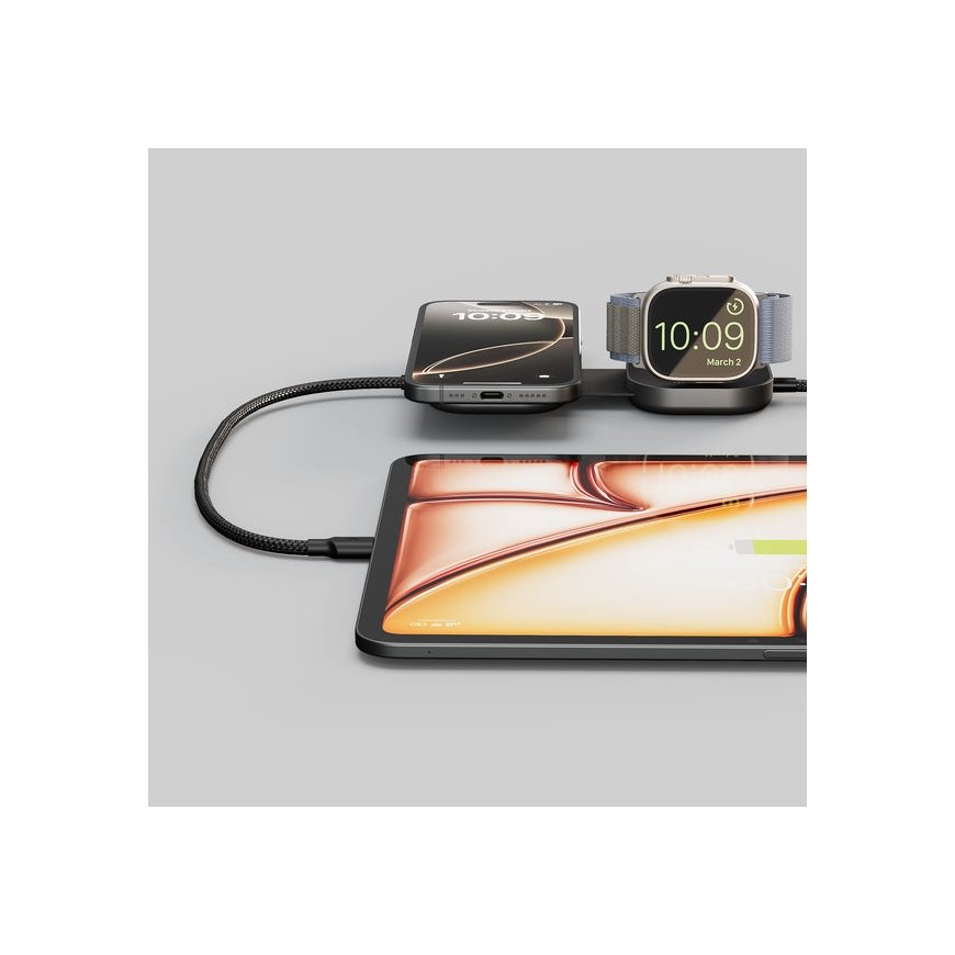 ZENS USB C-C Pro 3 USB kabelis Melns – 2