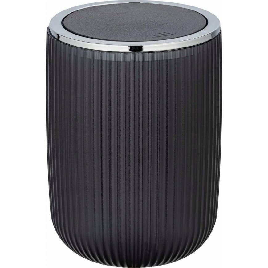 Bathroom Trash Can AGROPOLI, 20 cm, white, WENKO