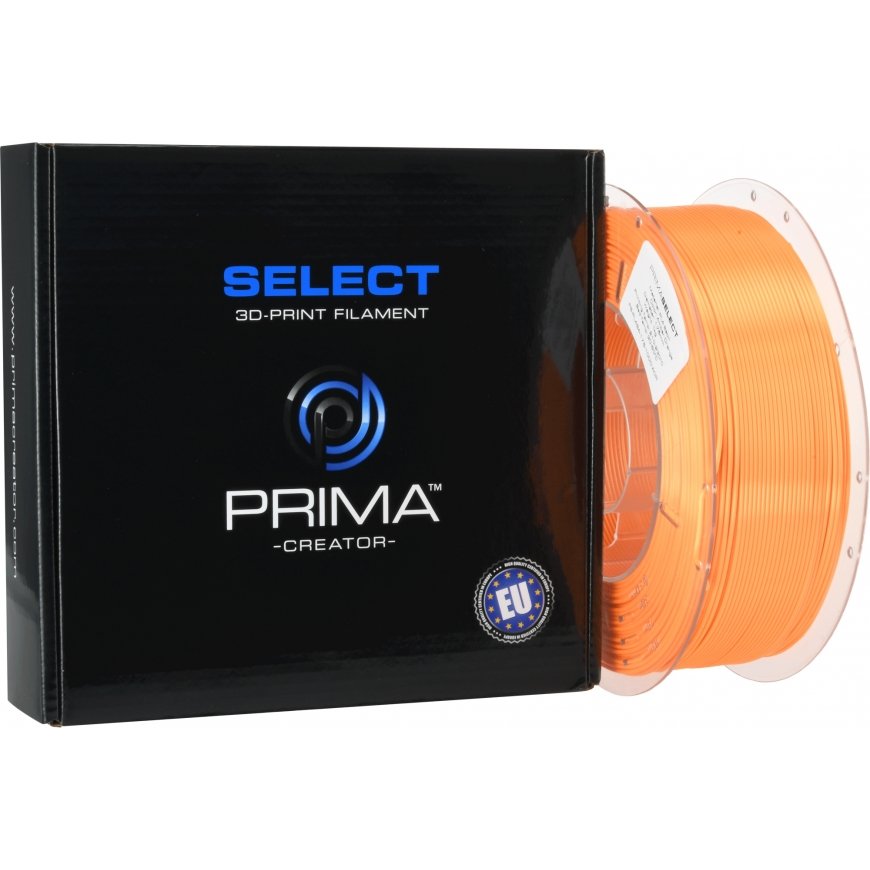 3D Prima PS-PLASA-175-1000-AOR materjal 3D-printimiseks Polülaktiid (PLA) Oranž 1 kg