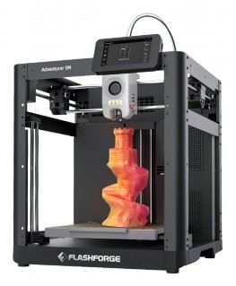 Flashforge Adventurer 5M Kausētu pavedienu ražošanas metode (FFF) Wi-Fi