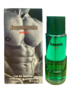 Fine Perfumery, Regenerate Sport Green, Eau De Toilette, For Men