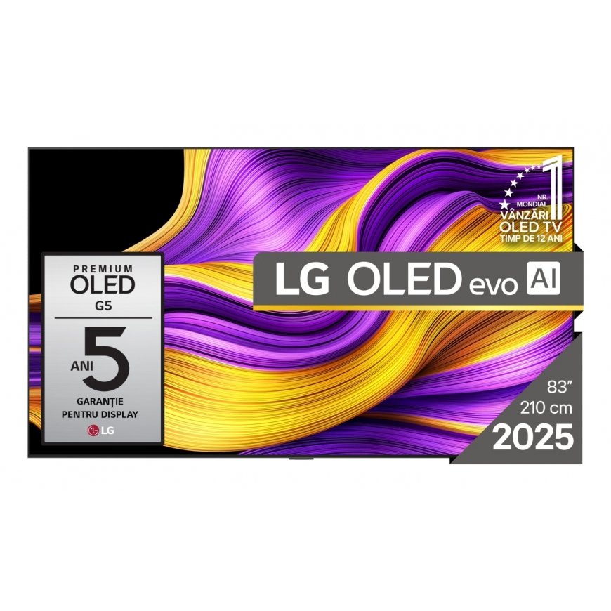 LG OLED evo AI OLED83G51LW televizors