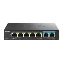 D-Link DMS-107/E tinklo komutatorius Ne-valdomas Gigabit Ethernet (10/100/1000) Juoda D-Link DMS-107/E tinklo komutatorius Ne-valdomas Gigabit Ethernet (10/100/1000) Juoda