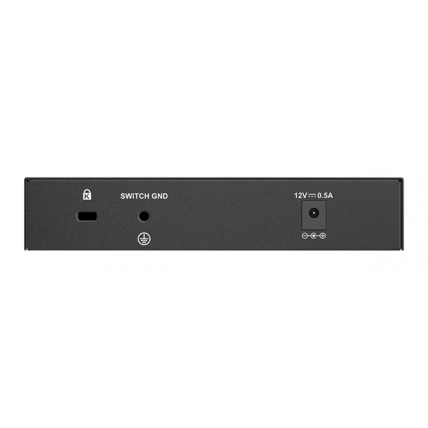 D-Link DMS-107/E сетевой коммутатор Неуправляемый Gigabit Ethernet (10/100/1000) Черный – 3
