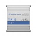 Teltonika TSW110 Mittejuhitav Gigabit Ethernet (10/100/1000) Power over Ethernet tugi Sinine, Hall Teltonika TSW110 Mittejuhitav Gigabit Ethernet (10/100/1000) Power over Ethernet tugi Sinine, Hall