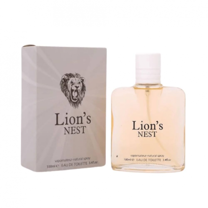 Fine Perfumery, Lion's Nest, Eau De Toilette, For Men, 100 ml