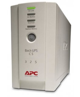 APC Back-UPS CS 325 w/o SW nepertraukiamo maitinimo resursai (UPS) 0,325 kVA 210 W