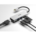 D-Link DUB-M530 dokstacija Vadu USB 3.2 Gen 1 (3.1 Gen 1) Type-C Alumīnijs