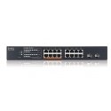 Zyxel XMG1915-18EP Managed L2 2.5G Ethernet (100/1000/2500) Power over Ethernet (PoE) Zyxel XMG1915-18EP Managed L2 2.5G Ethernet (100/1000/2500) Power over Ethernet (PoE)
