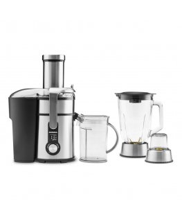 Gastroback Design Digital Pro Tsentrifuugmahlapress 1300 W Must, Roostevaba teras
