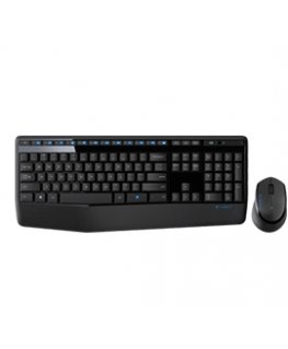 Logitech 920-006489 klaviatūra Pelė įskaityta Universalus Radijo dažnio belaidė QWERTY Anglų Juoda