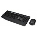 Logitech 920-006489 tastatūra Pele iekļauta Universāls RF Bezvadu QWERTY Angļu Melns