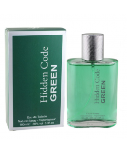 Fine Perfumery, Hidden Code Green, Eau De Toilette, For Men, 100