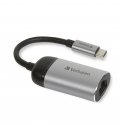 Verbatim 49146 knyginių kompiuterių dokas / jungčių replikatorius USB 3.2 Gen 1 (3.1 Gen 1) Type-C J