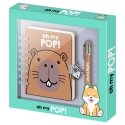 Karactermania Oh My Pop! Capibara Diary + pen Karactermania Oh My Pop! Capibara Diary + pen