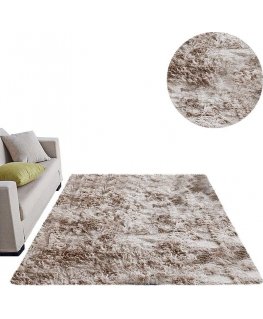 Strado Ombre Shaggy -matto Strado 100x150 OmbreCamel (ruskeankeltainen) yleiskäyttöinen