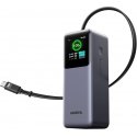 UGREEN 165W Power Bank ar Iebūvētu Kabeļu UGREEN 165W Power Bank ar Iebūvētu Kabeļu