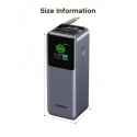 UGREEN 165W Power Bank ar Iebūvētu Kabeļu UGREEN 165W Power Bank ar Iebūvētu Kabeļu
