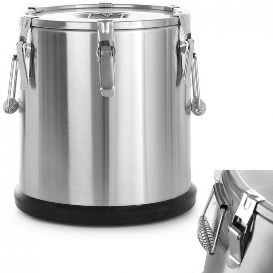 Терминальный контейнер, стальной термос, для доставки еды, 20L - Hendi 710203