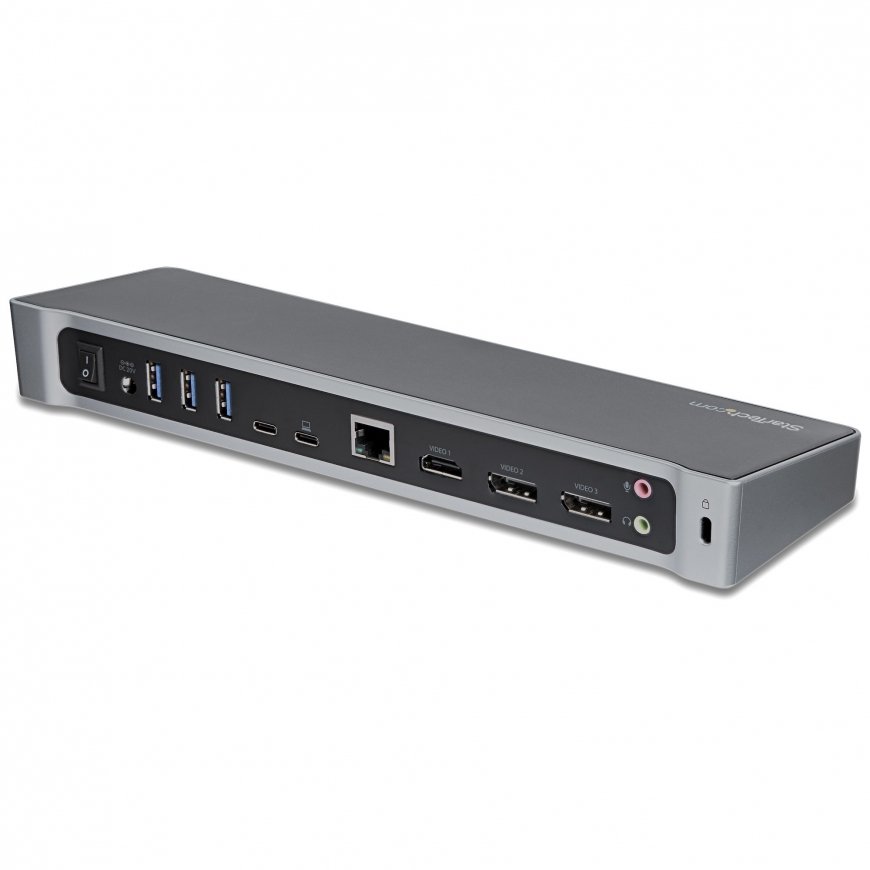 StarTech.com DK30CH2DEPUE sülearvuti dokk ja pordireplikaator Juhtmega ühendatud USB 3.2 Gen 1 (3.1 – 2