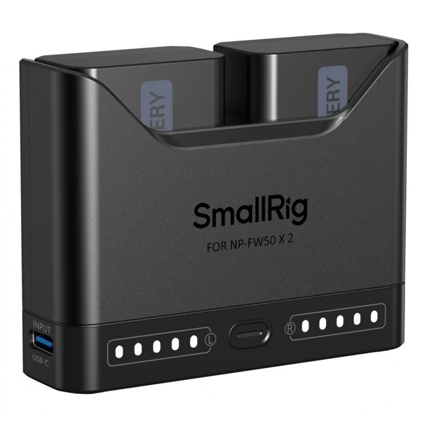 SmallRig 5488 akulaadija Digikaamera aku USB