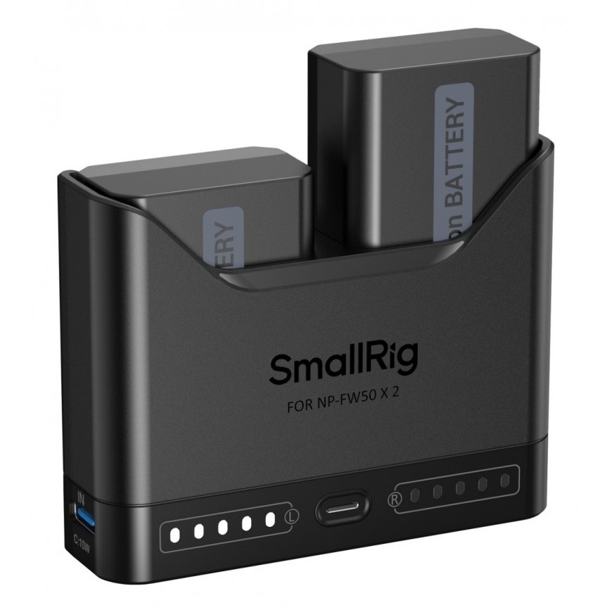 SmallRig 5488 akulaadija Digikaamera aku USB – 2