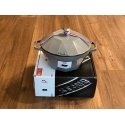 STAUB SPECIAL COCOTTE diamanthiline valge raud, 2,8 l, hall STAUB SPECIAL COCOTTE diamanthiline valge raud, 2,8 l, hall