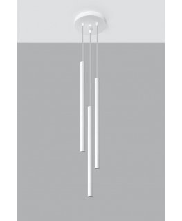 Sollux Lighting Stalo lempa PASTELO balta
