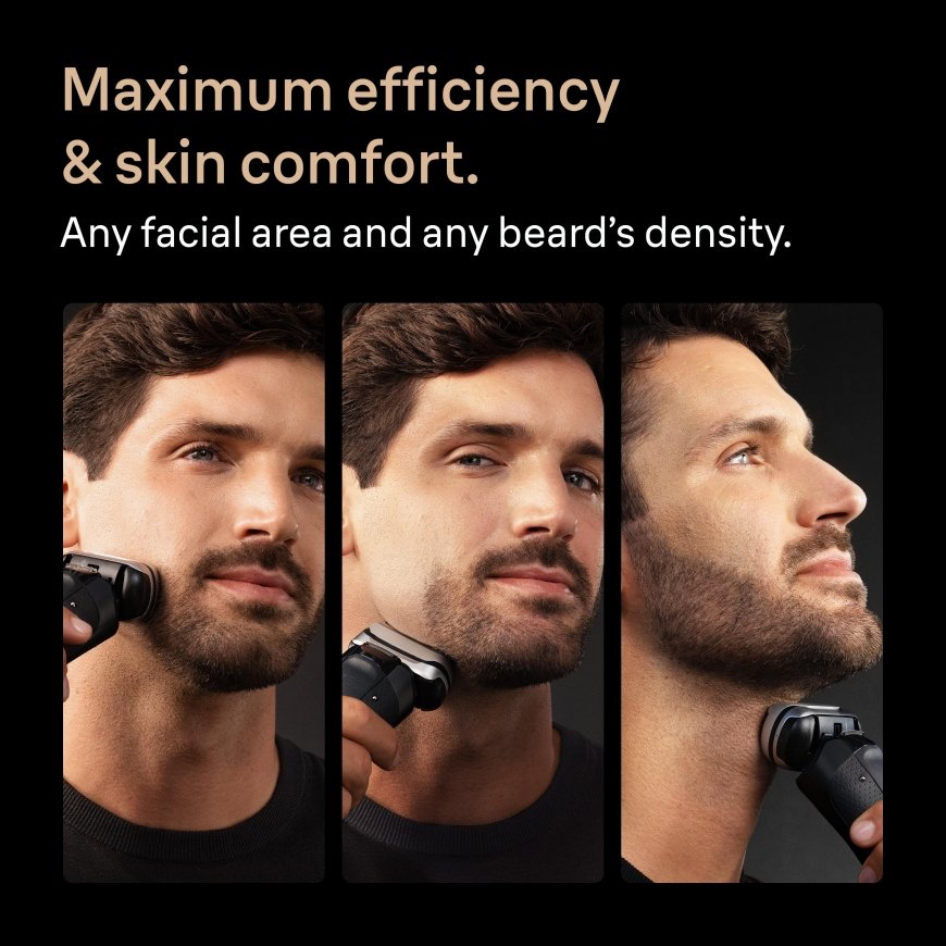 Braun Series 9 Pro+ 9667CC skustuvas vyrams Apkarpymo mašinėlė Sidabras – 2