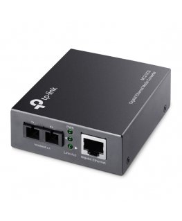 TP-Link MC210CS meediakonverter 1000 Mbit/s 1310 nm Üksikrežiim Must